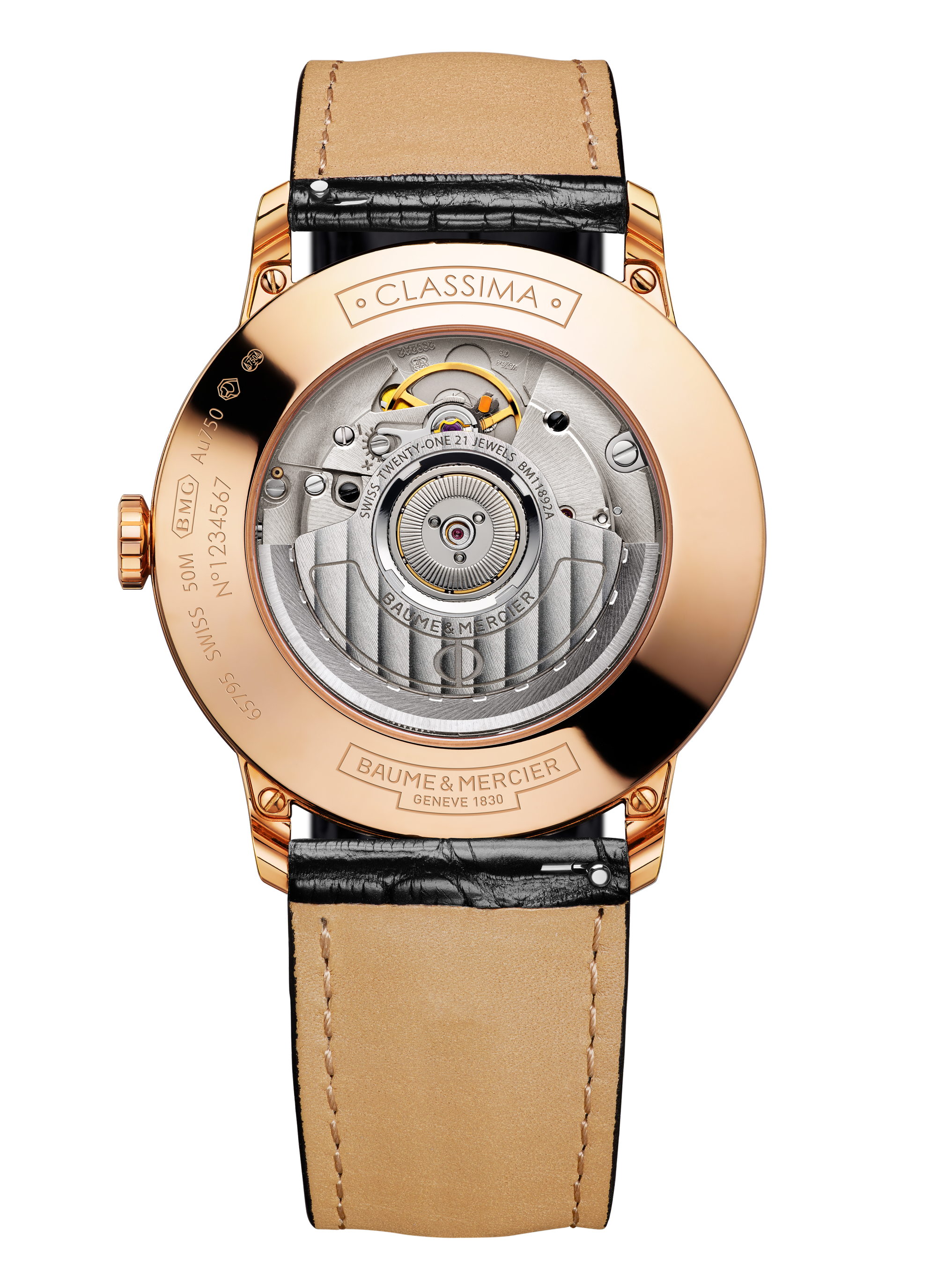 名士表(Baume & Mercier)Classima 10271 男士腕表 Back