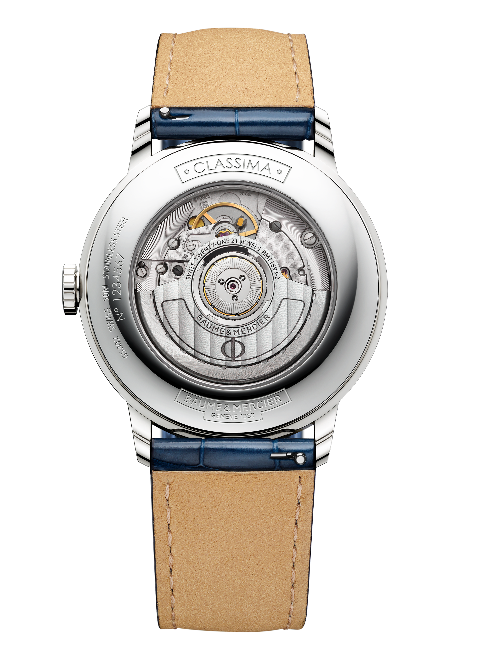 名士表(Baume & Mercier)Classima 10272 男士腕表 Back