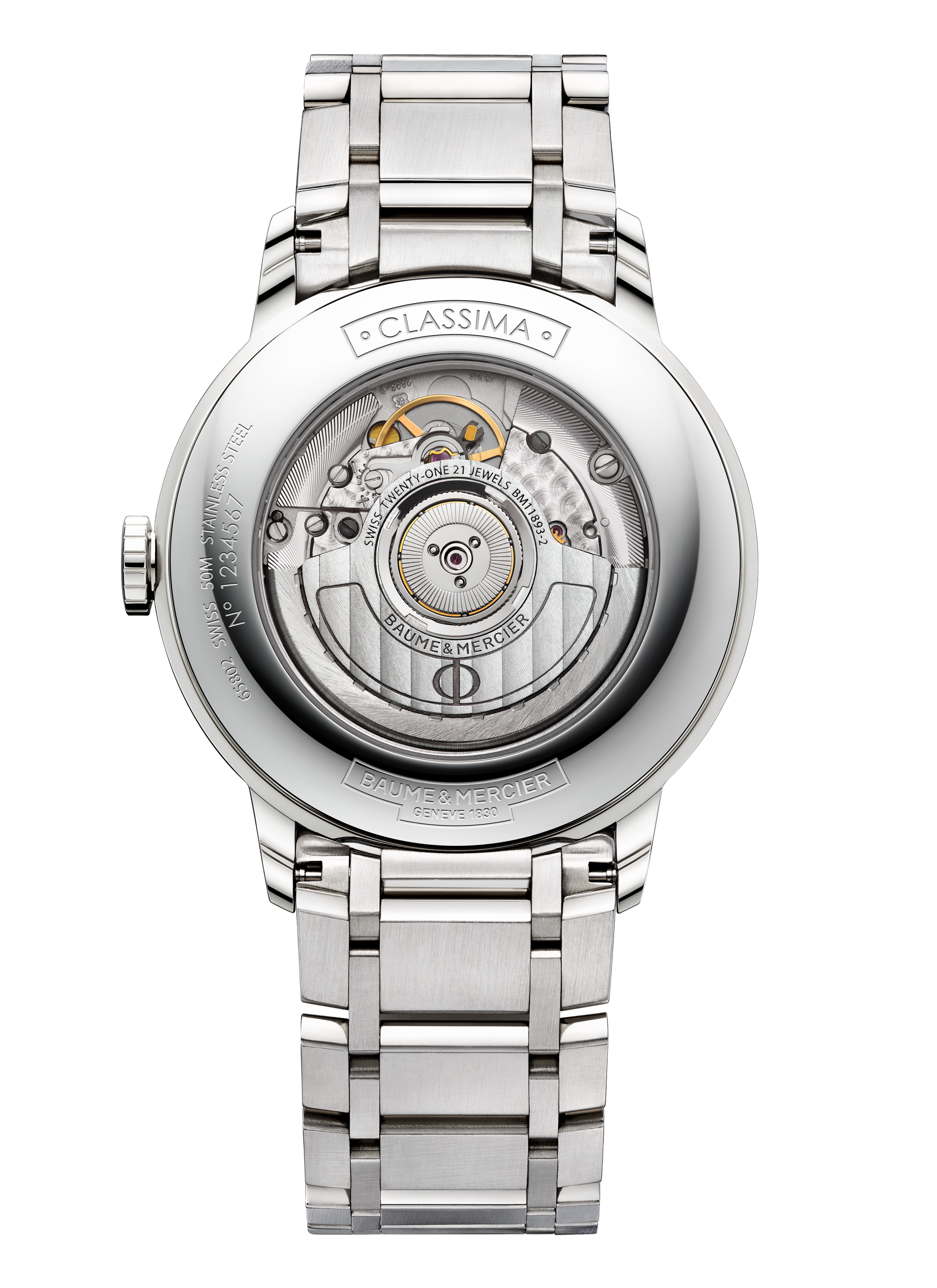 名士表(Baume & Mercier)Classima 10273 男士腕表 Back