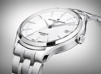 名士表（Baume & Mercier）Clifton 10400 男士腕表 Close-Up