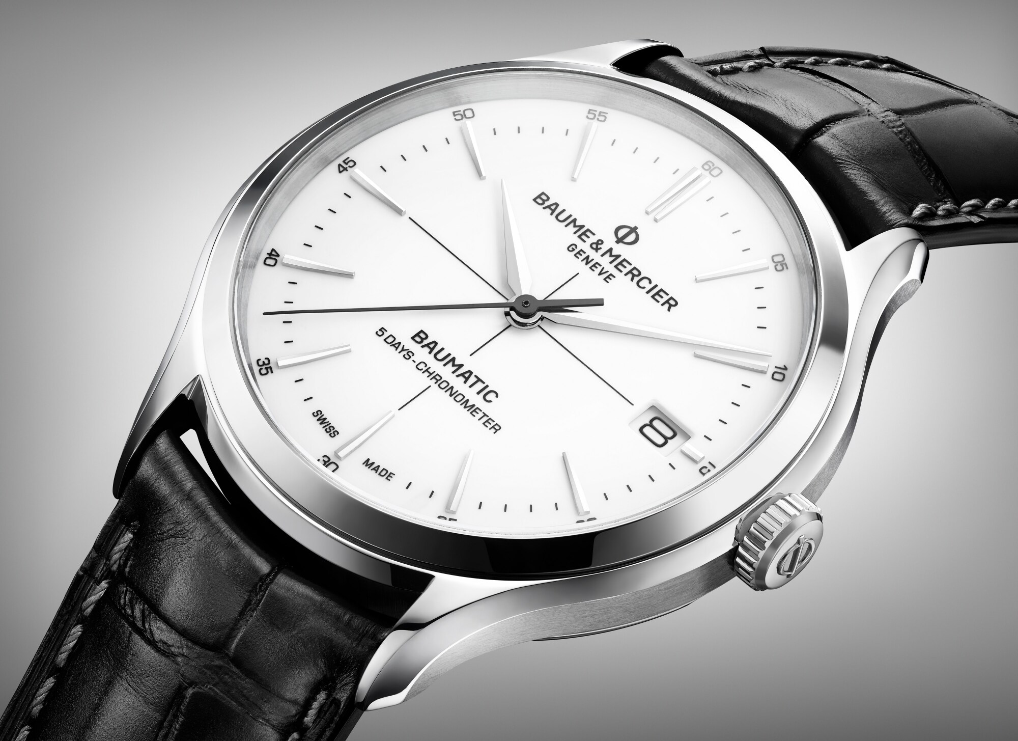 名士表(Baume & Mercier)Clifton 10436 男士腕表 Close-Up