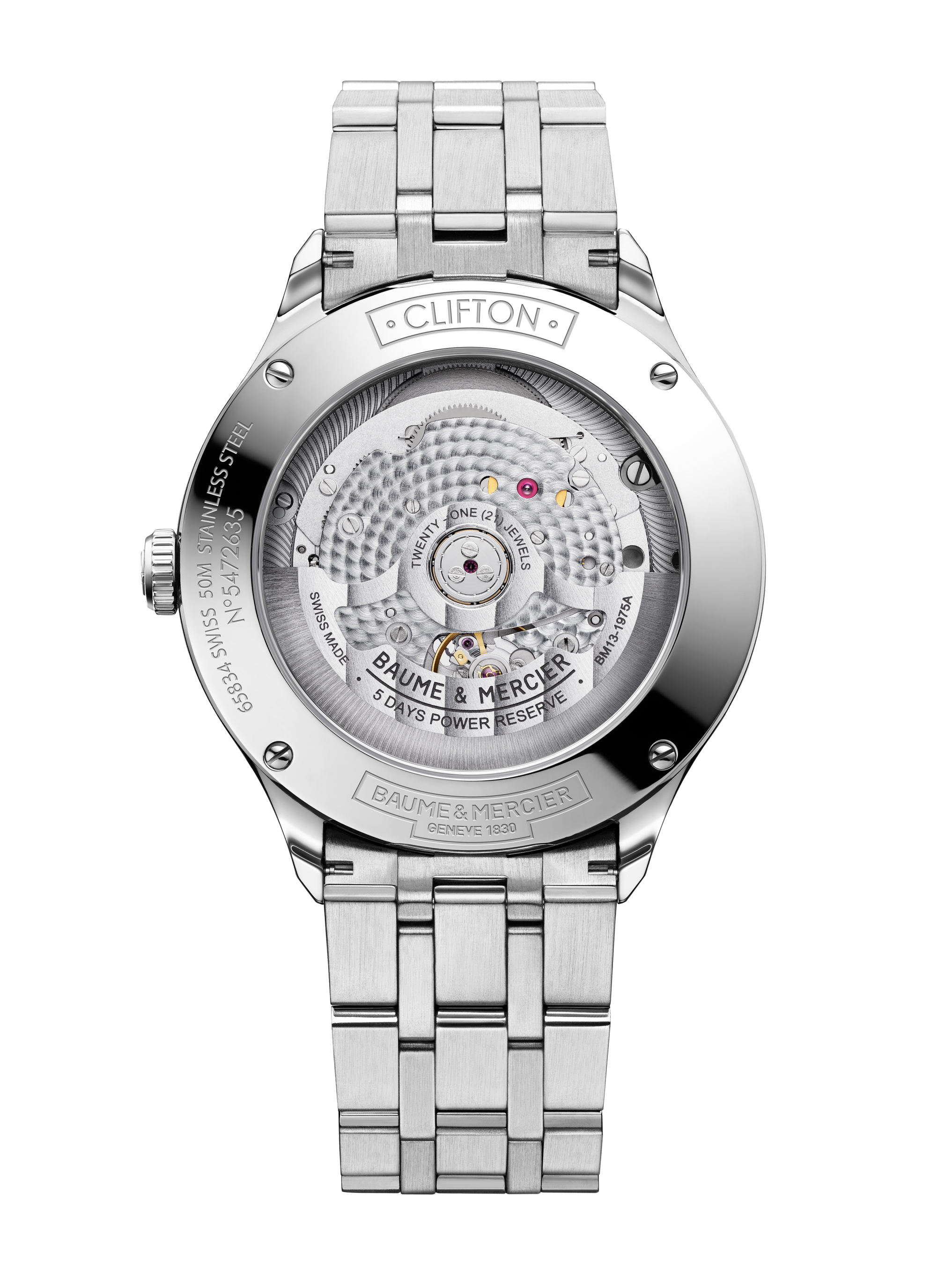名士表(Baume & Mercier)Clifton 10468 男士腕表 Back