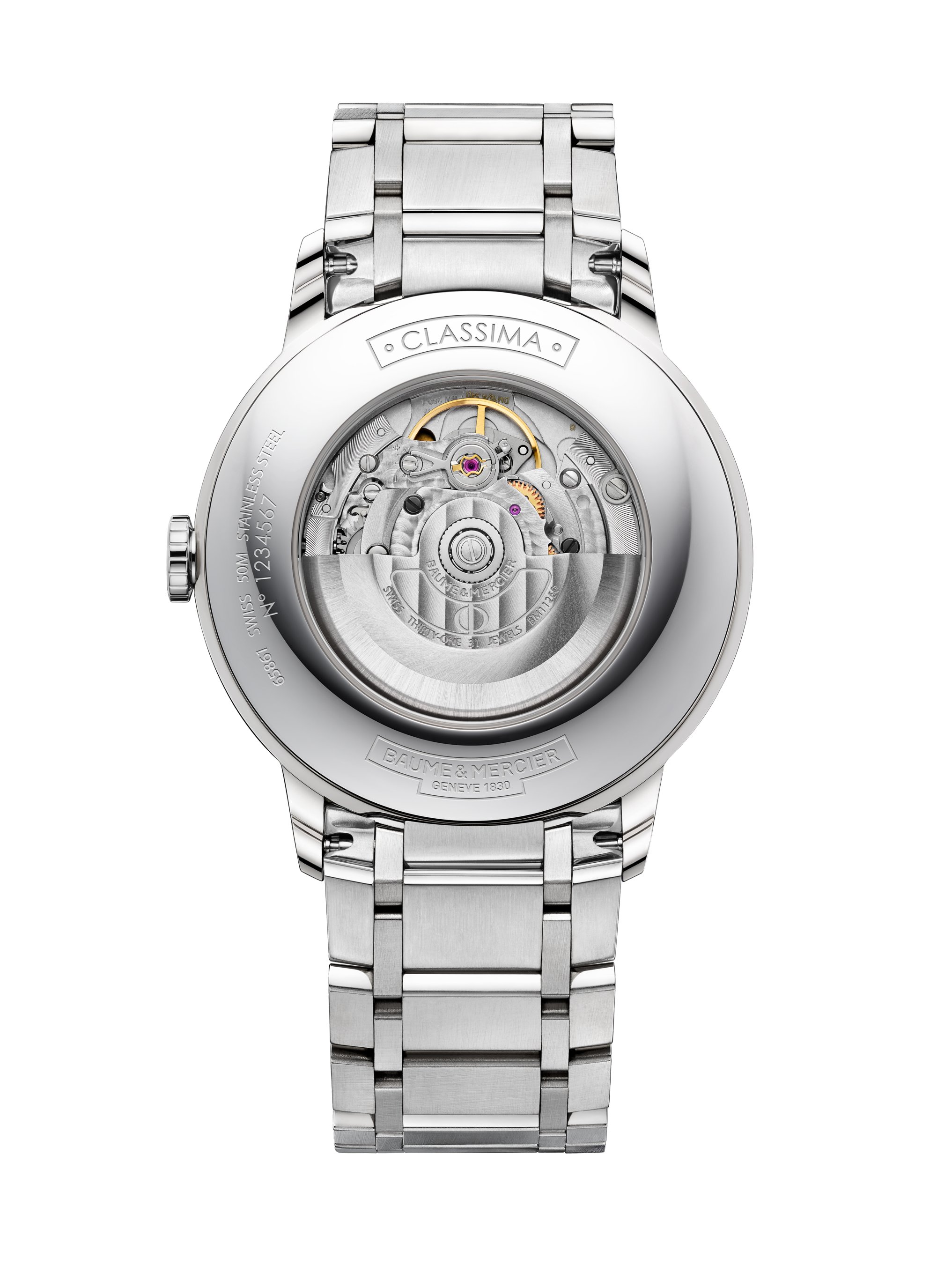 名士表(Baume & Mercier)Classima 10481 男士腕表 Back