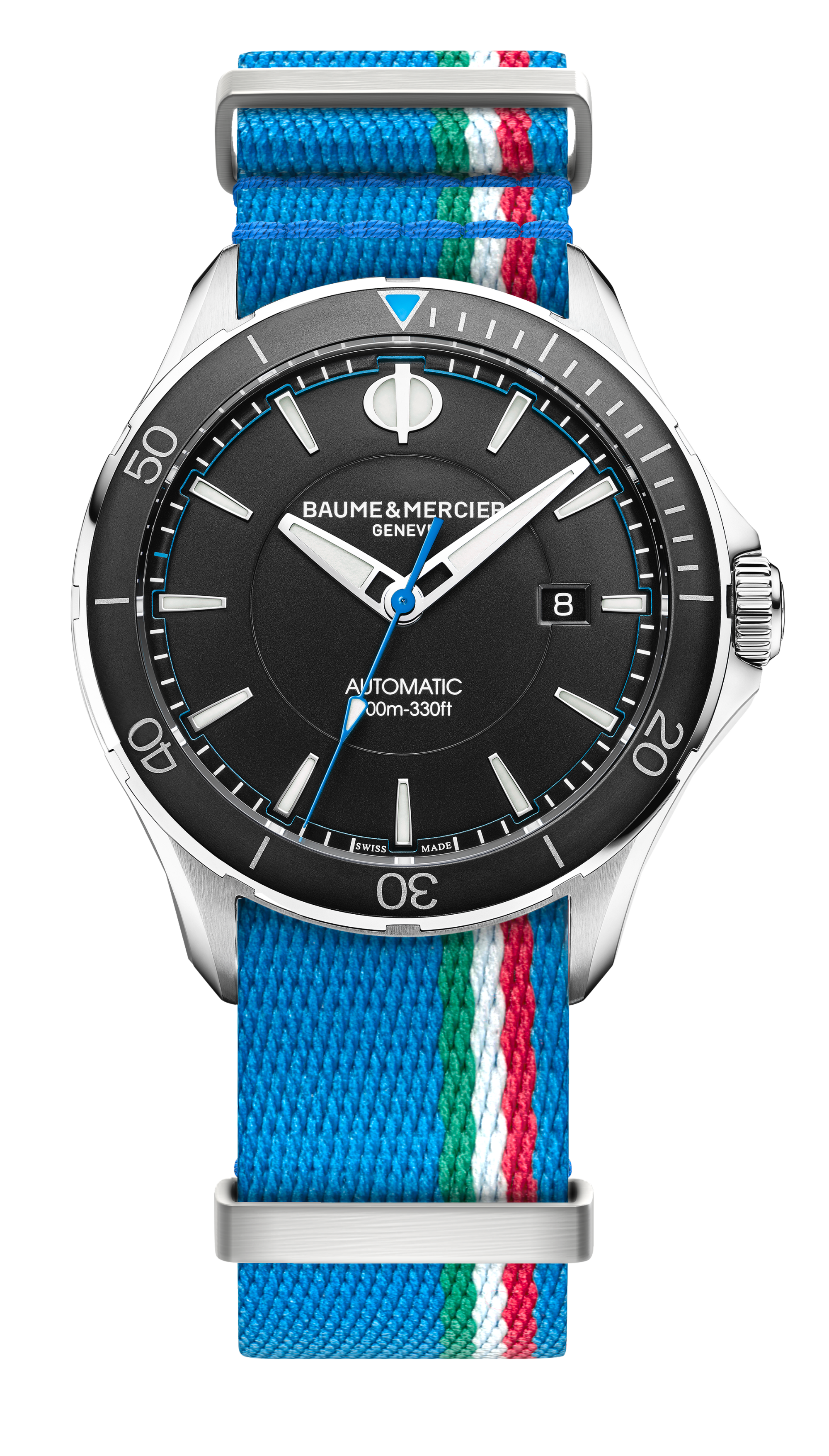 名士表(Baume & Mercier)Clifton Club 10459 男士腕表 Front