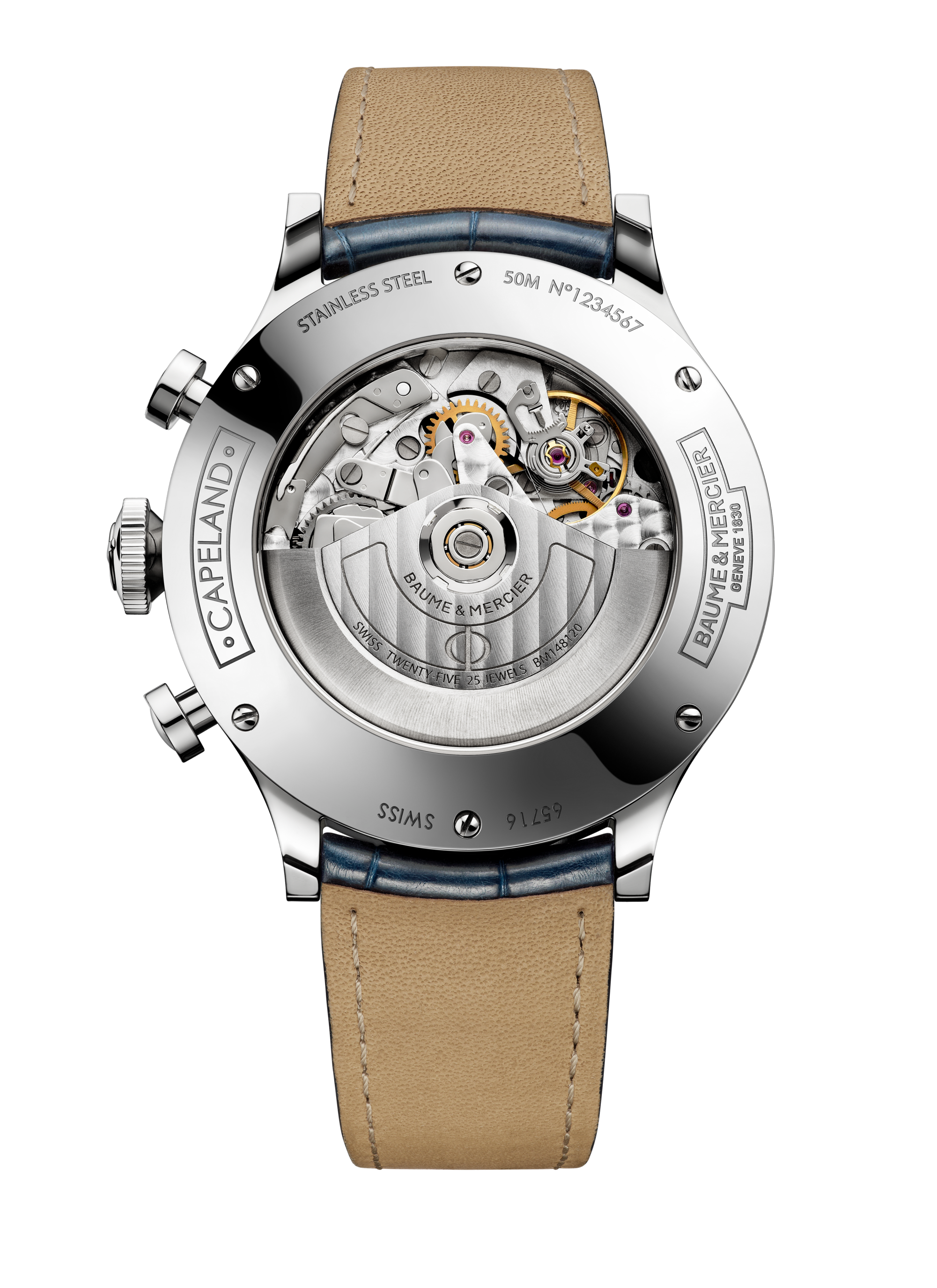 名士表(Baume & Mercier)Capeland 10063 男士腕表 Back