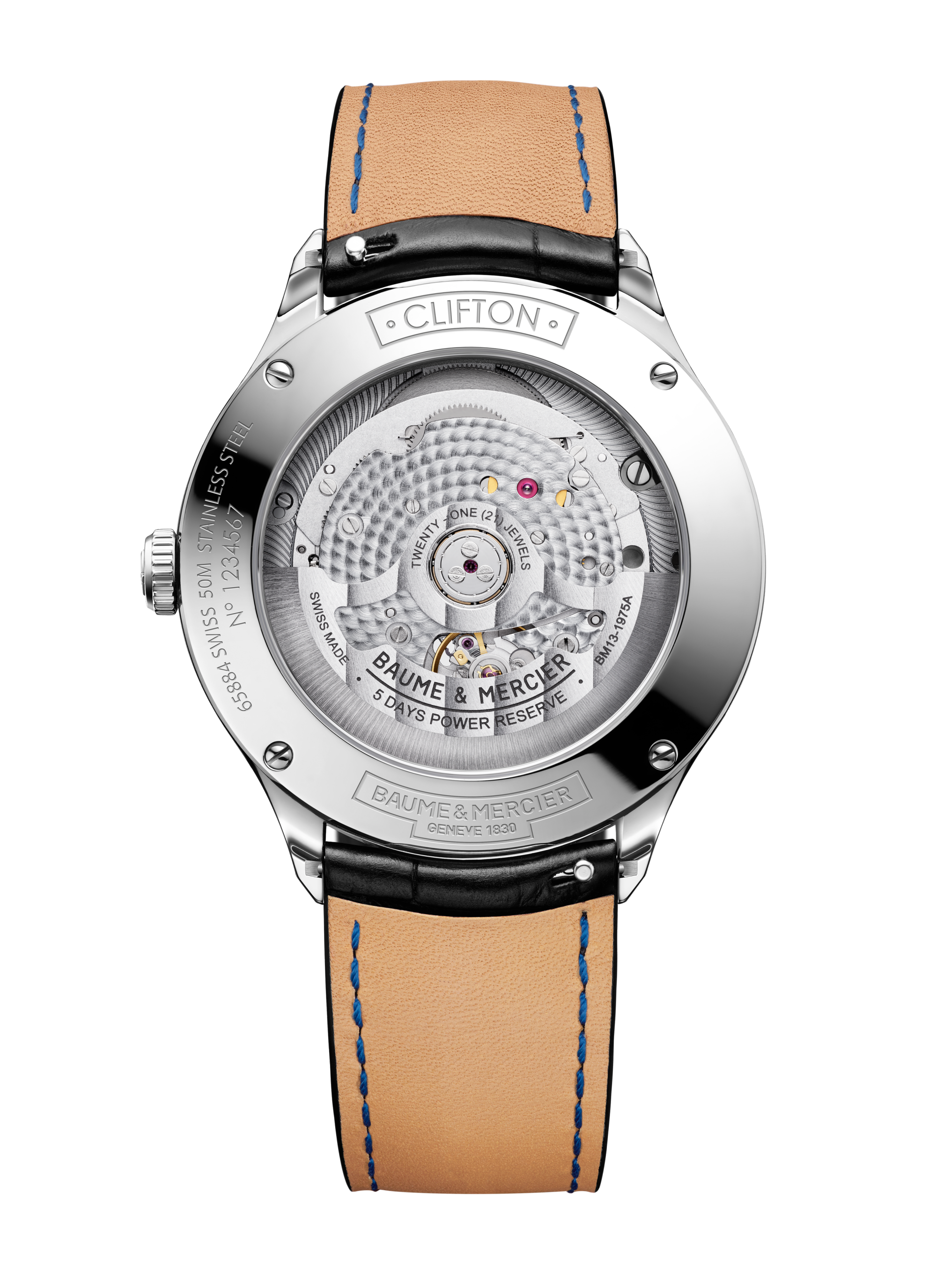 名士表（Baume & Mercier）Clifton 10518 男士腕表 Back