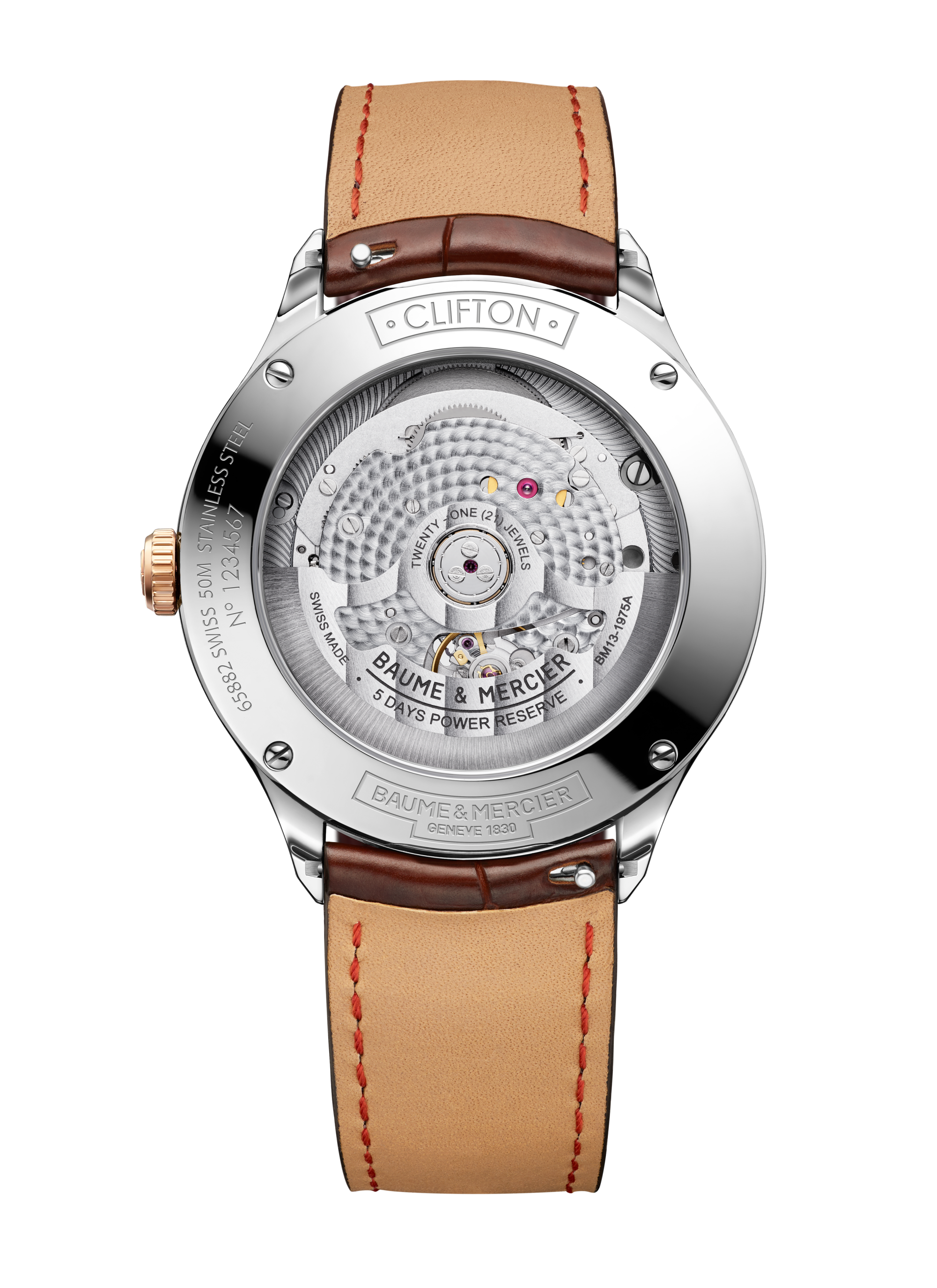 名士表(Baume & Mercier)Clifton 10519 男士腕表 Back