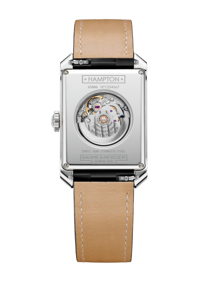 名士表（Baume & Mercier）Hampton 10522 男士腕表 Back