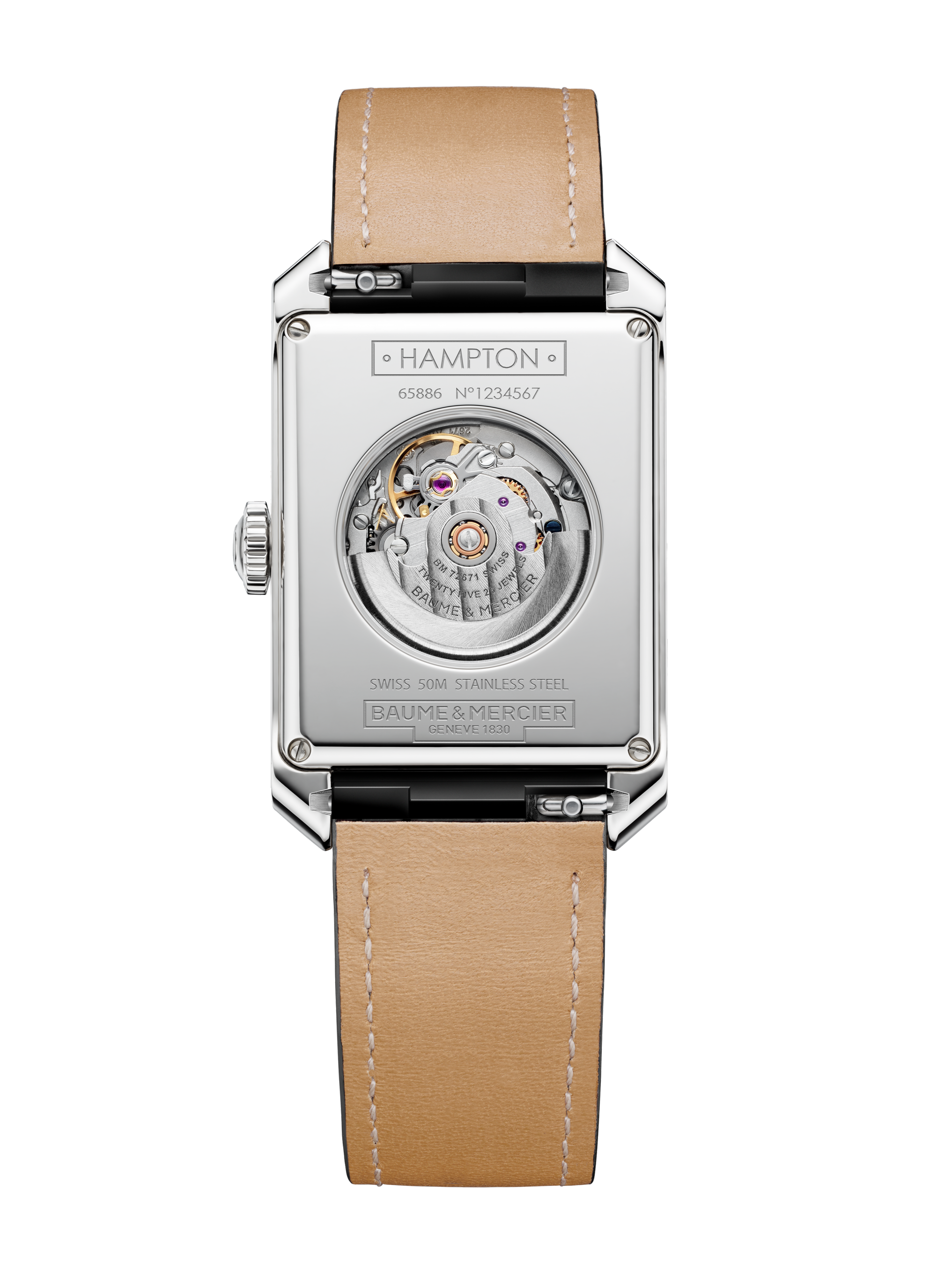 名士表(Baume & Mercier)Hampton 10522 男士腕表 Back