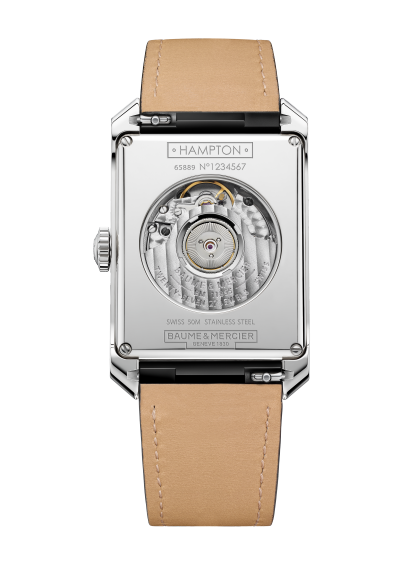 名士表（Baume & Mercier）Hampton 10528 男士腕表 Back