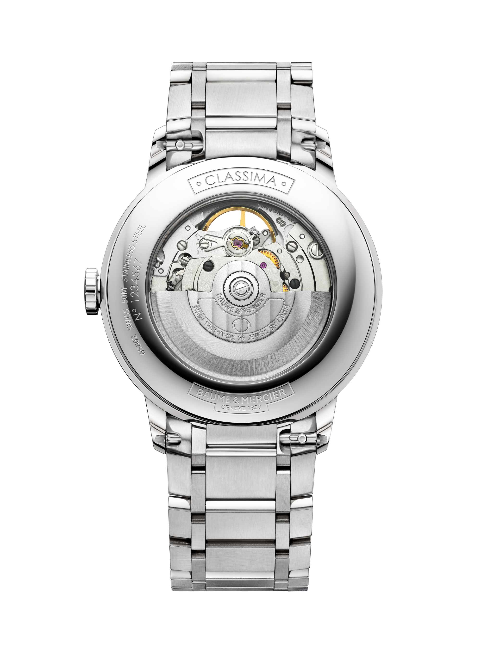名士表(Baume & Mercier)Classima 10525 男士腕表 Back