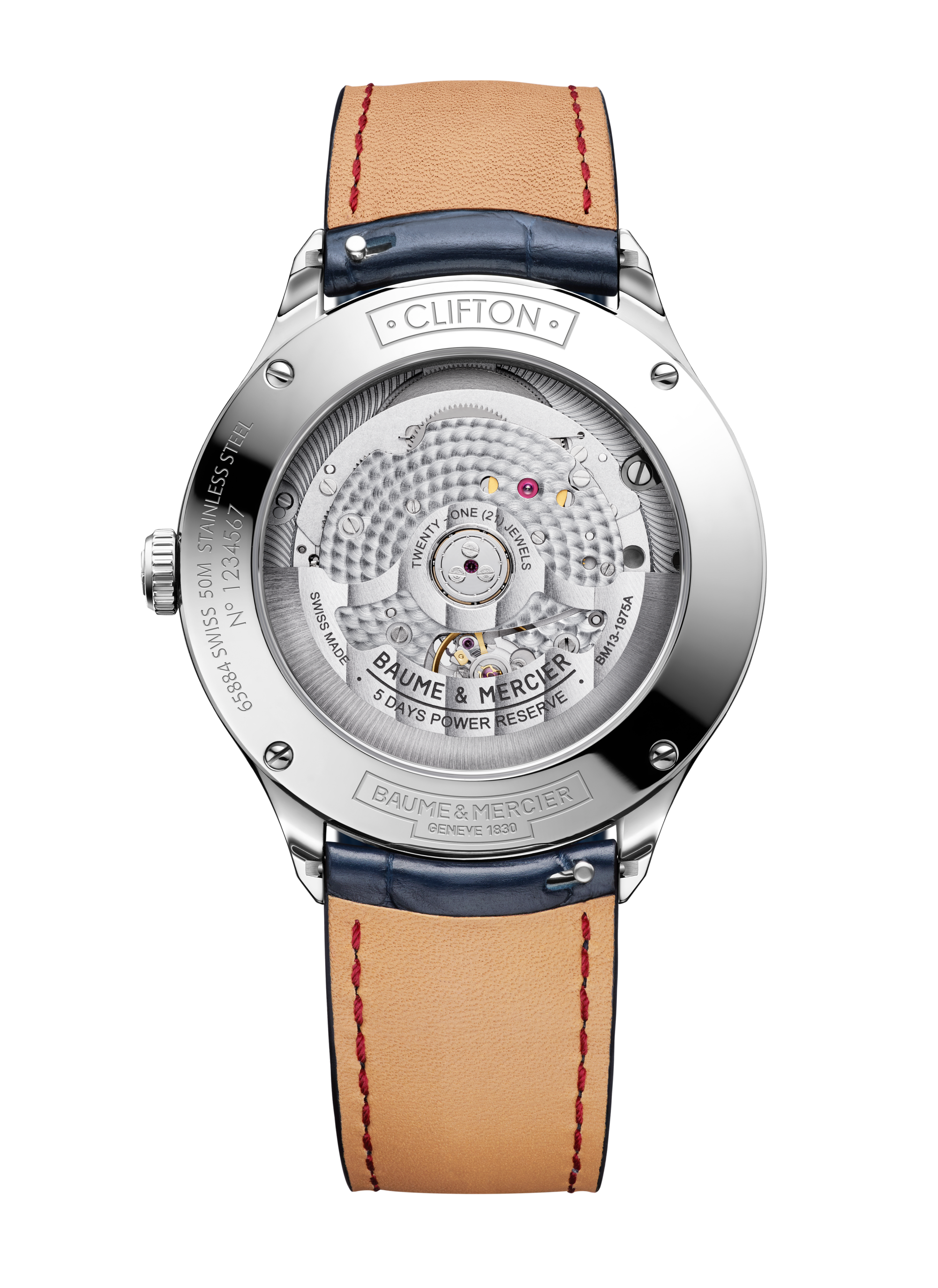 名士表(Baume & Mercier)Clifton 10550 男士腕表 Back