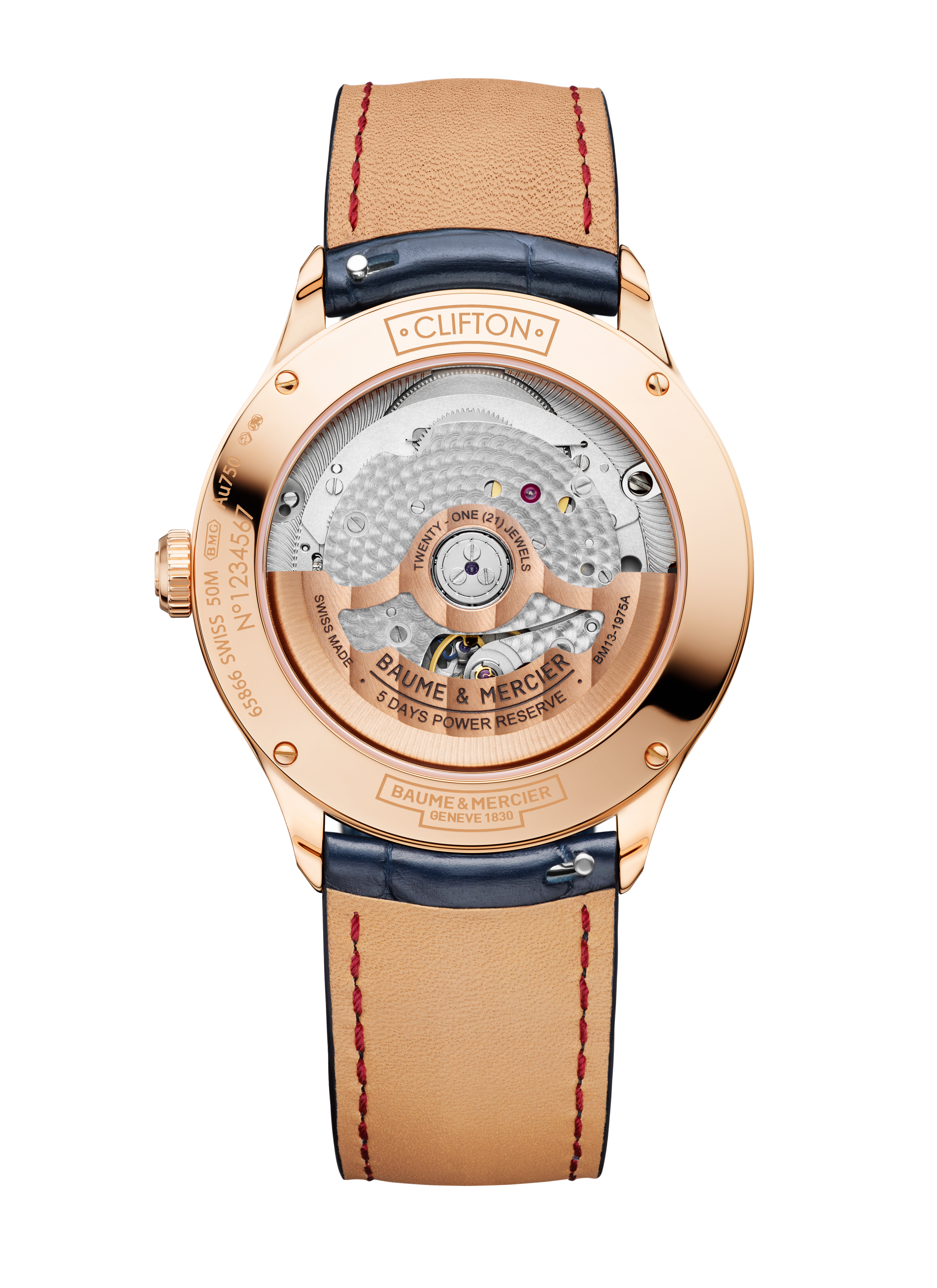 名士表(Baume & Mercier)Clifton 10584 男士腕表 Back