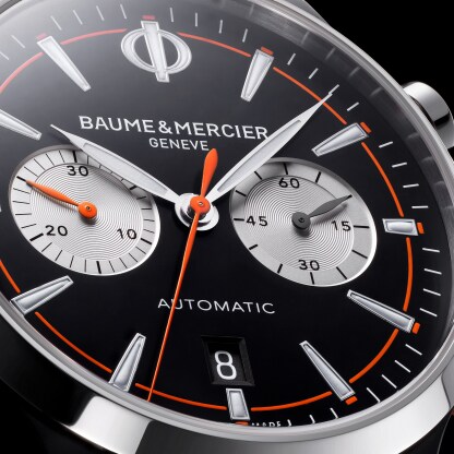 名士表（Baume & Mercier）Capeland 10451 男士腕表 Close-Up