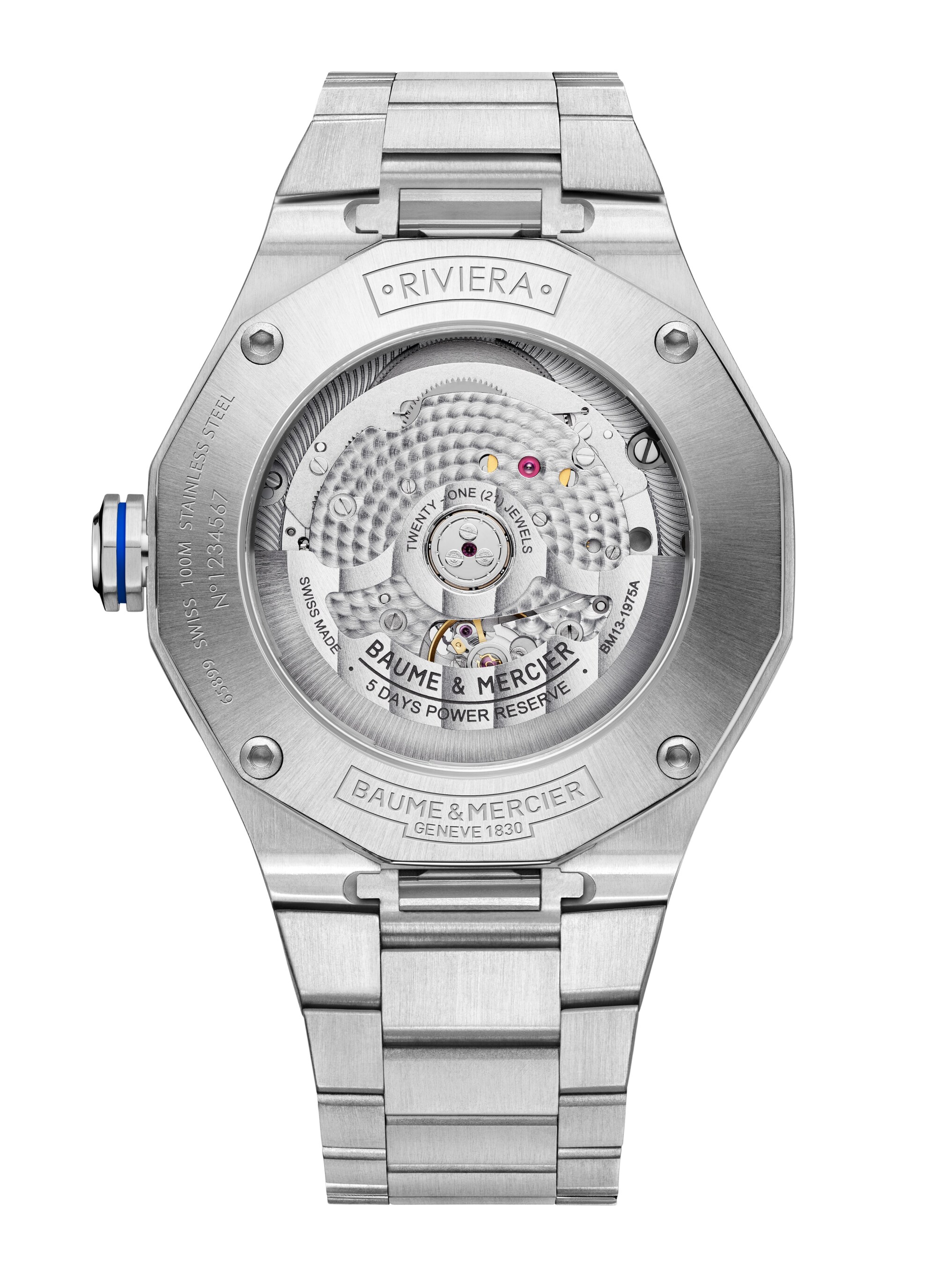 名士表（Baume & Mercier）Riviera 10616 男士腕表 Back