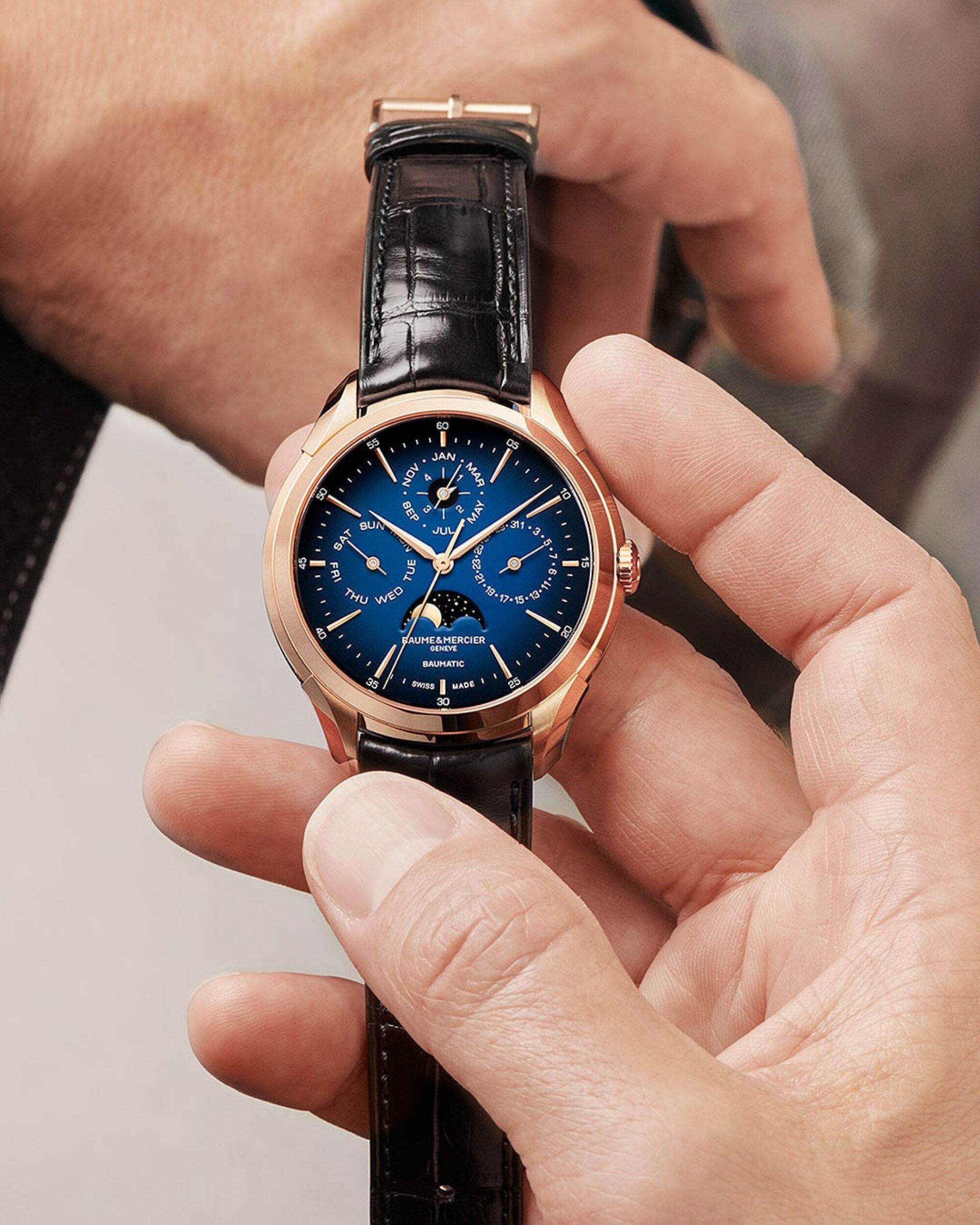 名士表(Baume & Mercier)Clifton 10632 男士腕表 Close-Up