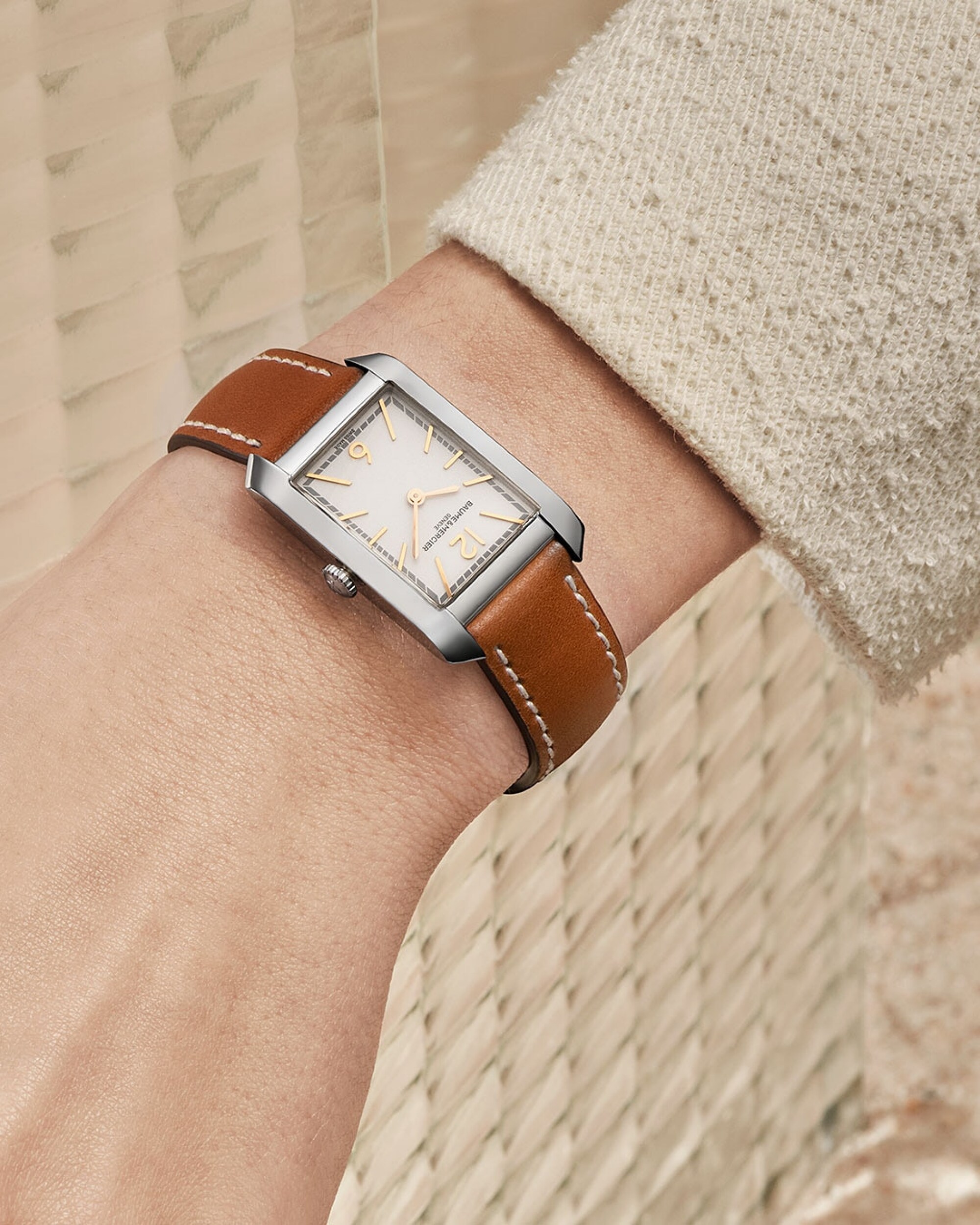 名士表(Baume & Mercier)Hampton 10472 女士腕表 Close-Up