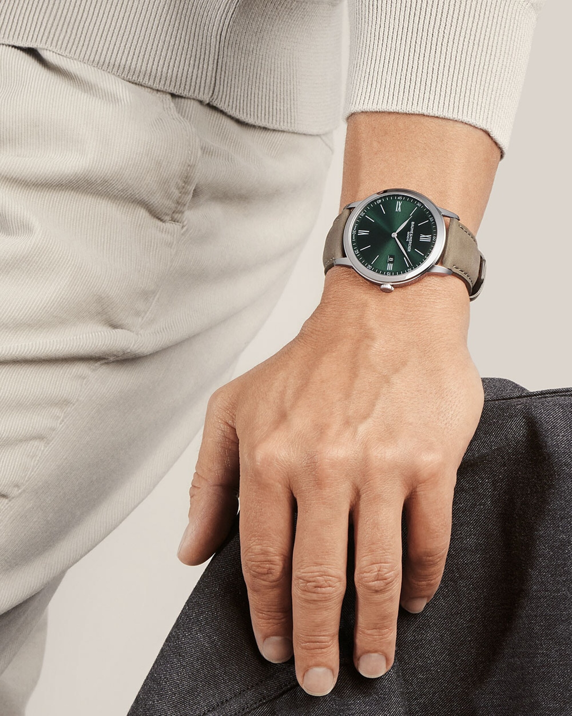 名士表(Baume & Mercier)Classima 10607 男士腕表 Close-Up