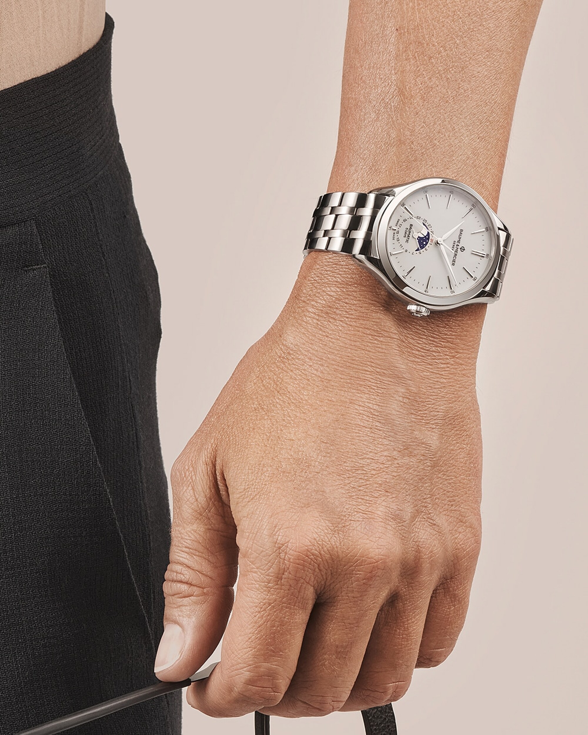 名士表(Baume & Mercier)Clifton 10552 男士腕表 Close-Up
