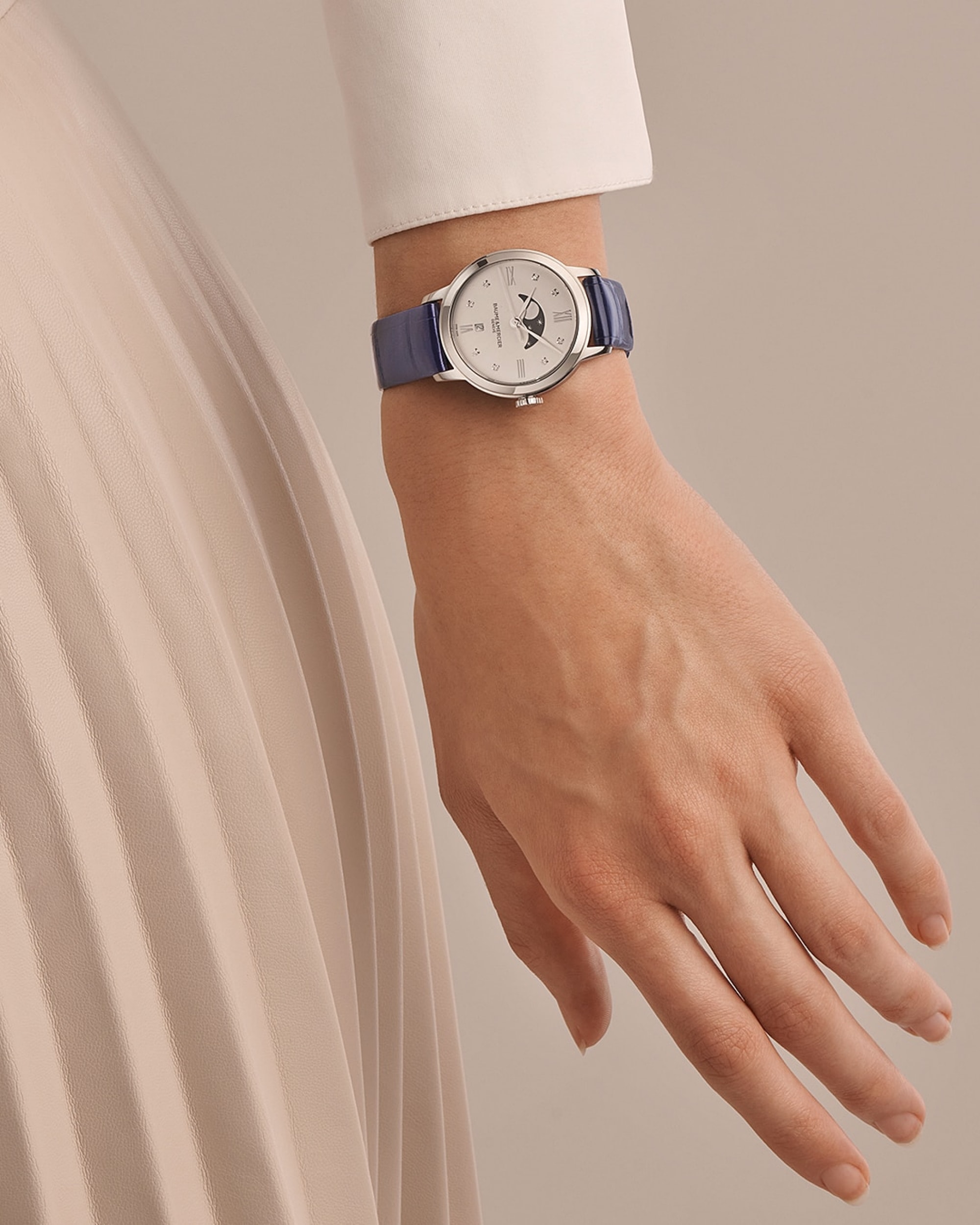 名士表（Baume & Mercier）Classima 10329 女士腕表 Close-Up