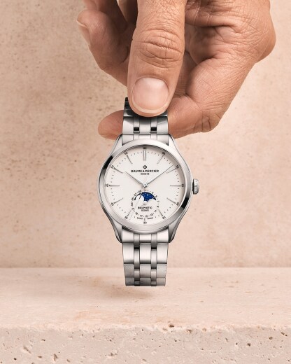 名士表（Baume & Mercier）Clifton 10552 男士腕表 Close-Up