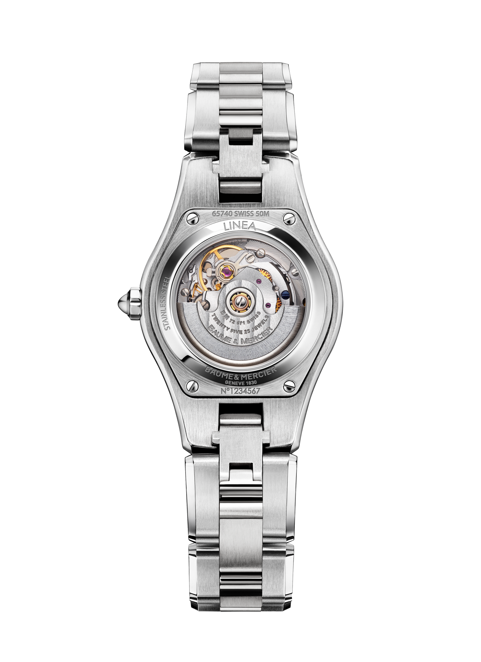 名士表(Baume & Mercier)Linea 10113 女士腕表 Back