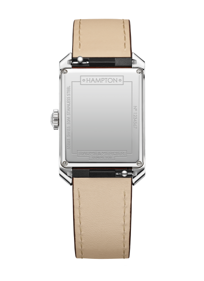 名士表（Baume & Mercier）Hampton 10670 男士腕表 Back