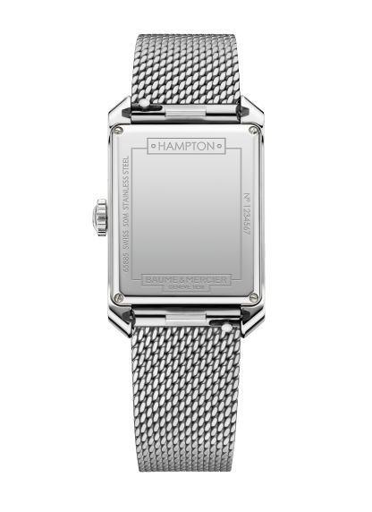 名士表（Baume & Mercier）Hampton 10671 男士腕表 Back