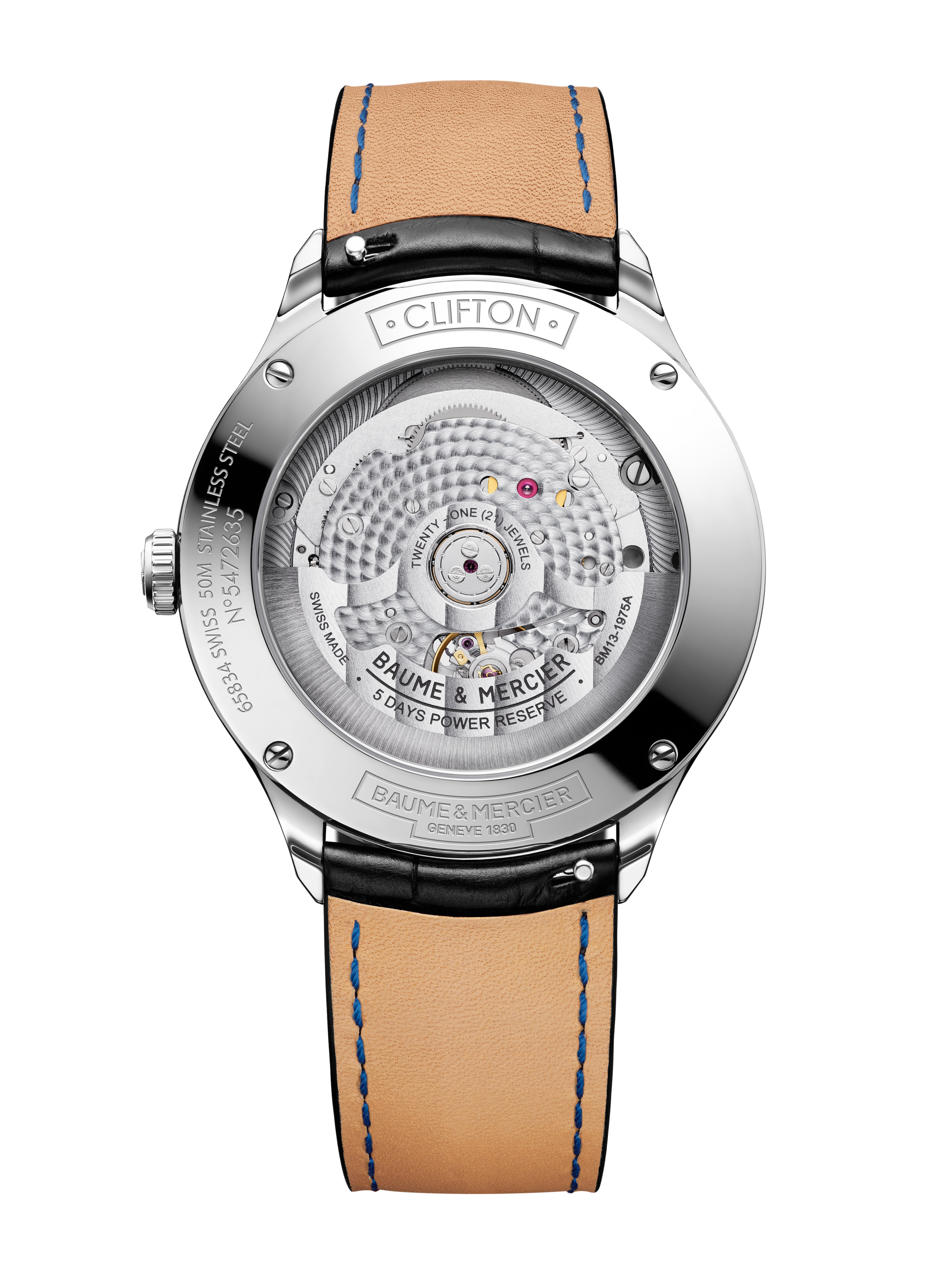 名士表(Baume & Mercier)Clifton 10692 男士腕表 Back