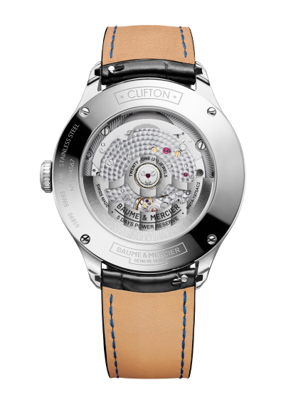 名士表（Baume & Mercier）Clifton 10593
 男士腕表 Back
