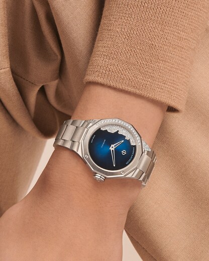 名士表（Baume & Mercier）Riviera 10677 女士腕表 Close-Up