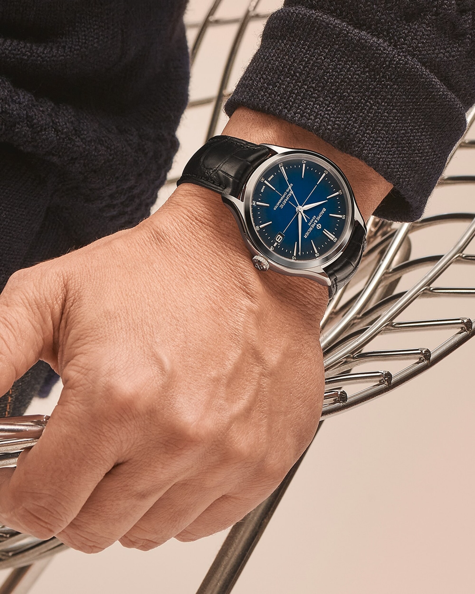 名士表(Baume & Mercier)Clifton 10467 男士腕表 Close-Up