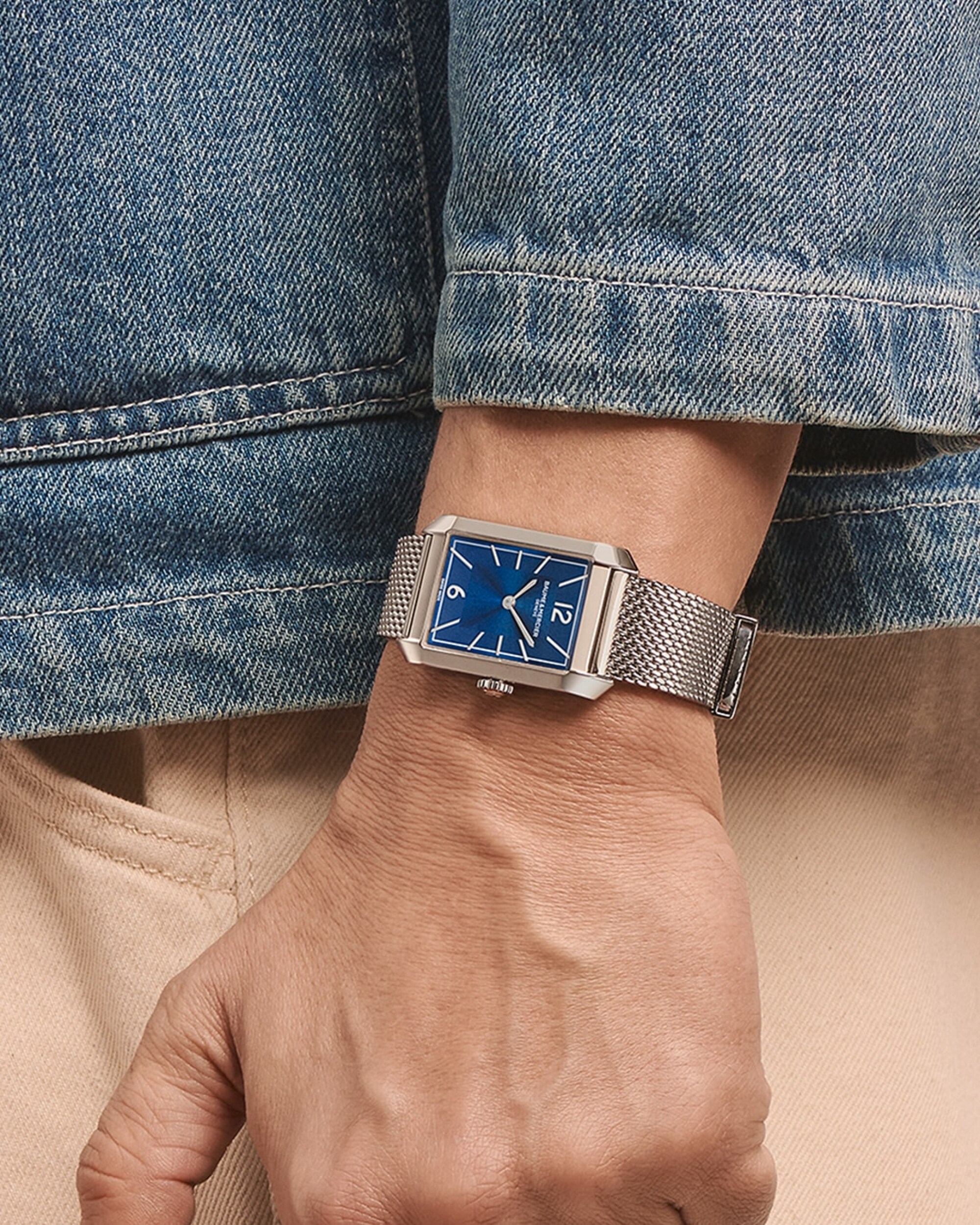 名士表（Baume & Mercier）Hampton 10671 男士腕表 Close-Up