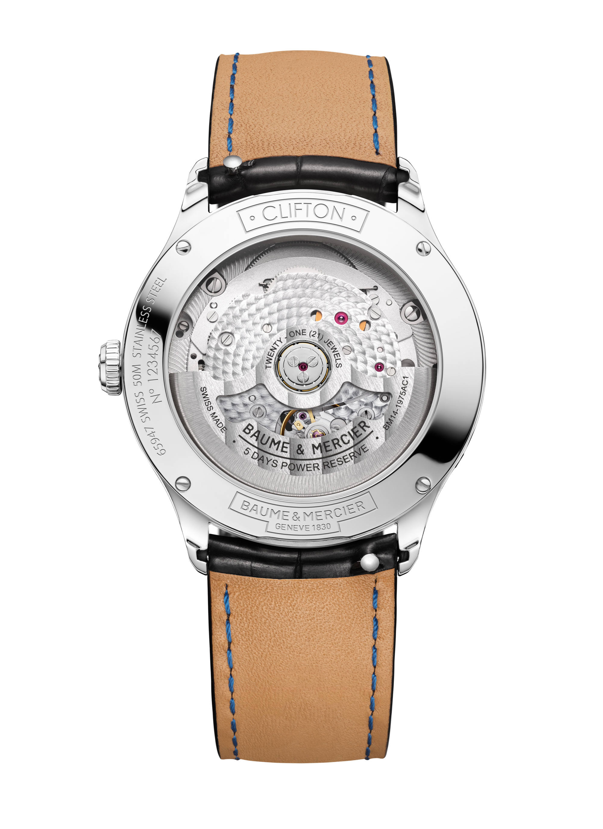 名士表(Baume & Mercier)Clifton 10758 男士腕表 Back