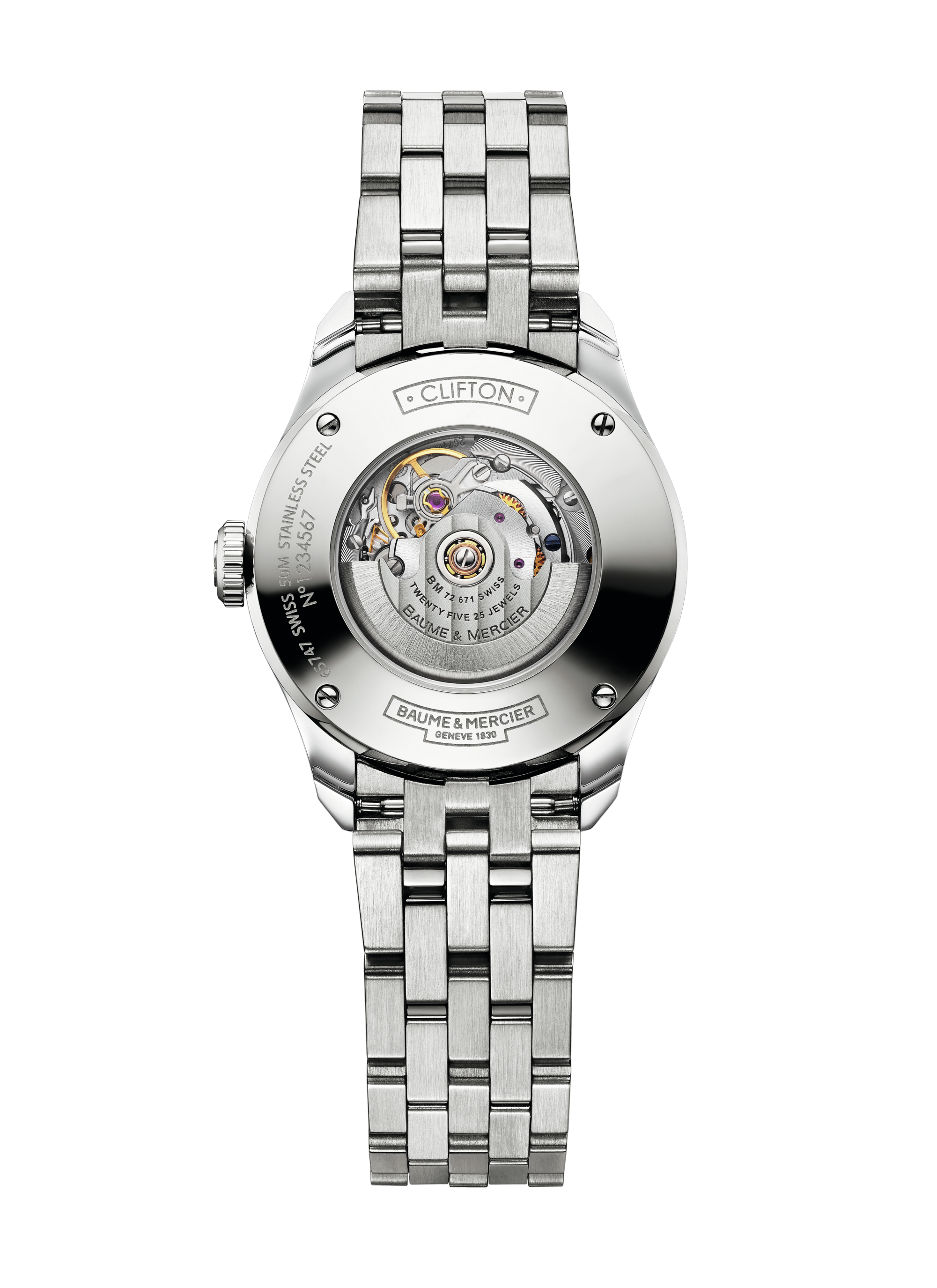 名士表（Baume & Mercier）Clifton 10150 女士腕表 Back