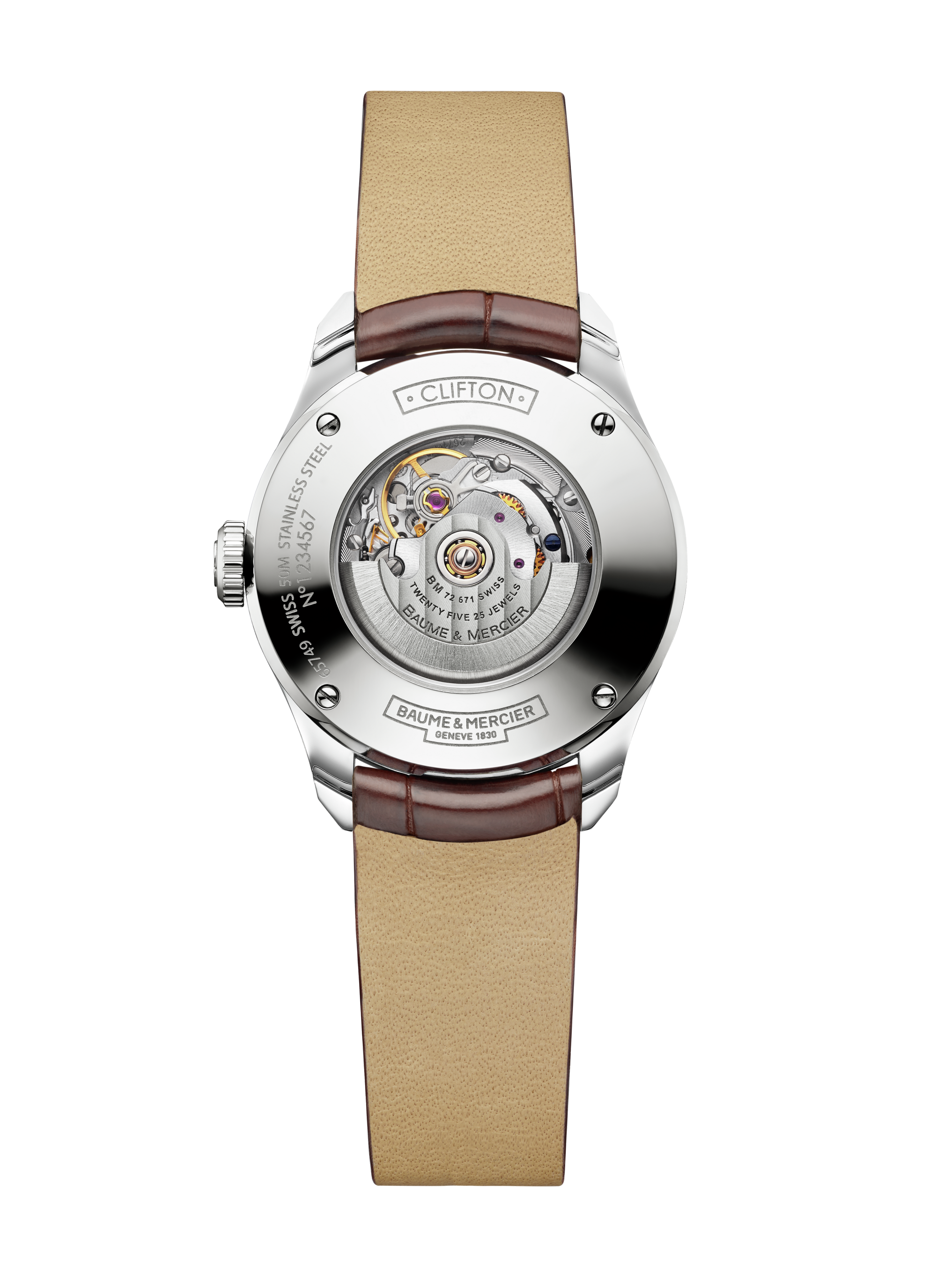 名士表(Baume & Mercier)Clifton 10208 女士腕表 Back