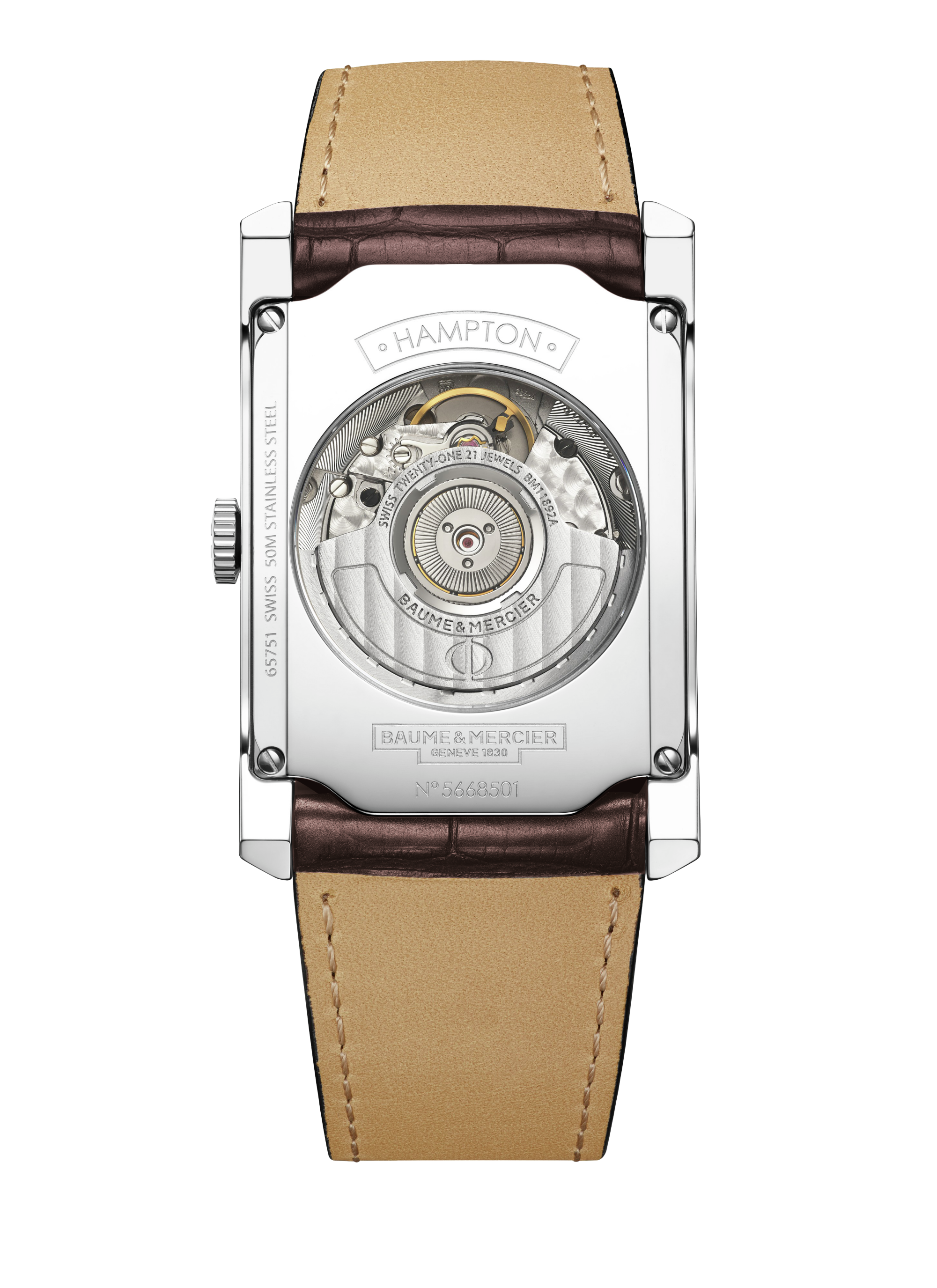 名士表(Baume & Mercier)Hampton 10156 男士腕表 Back