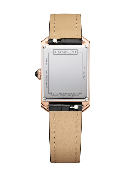 名士表（Baume & Mercier）Hampton 10752 女士腕表 Back