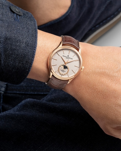 名士表（Baume & Mercier）Clifton 10736 男士腕表 Close-Up