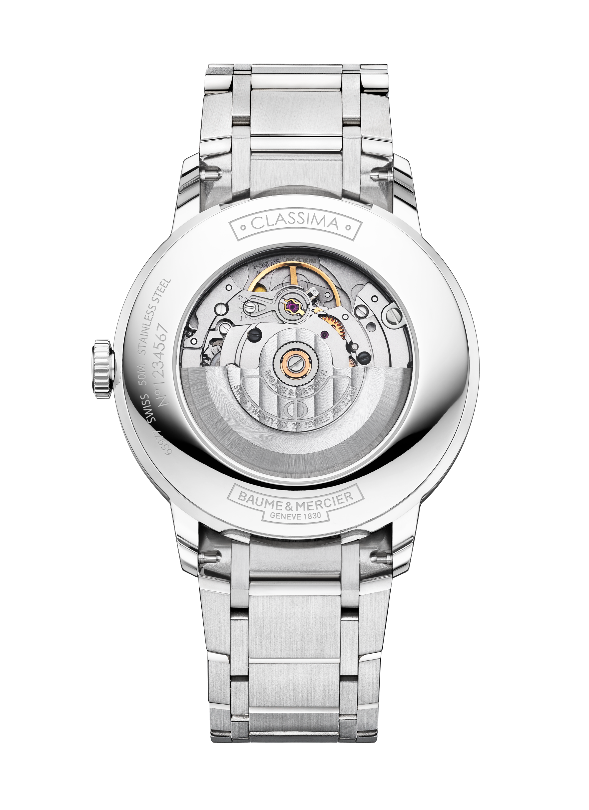 名士表（Baume & Mercier）Classima 10880 男士腕表 Back