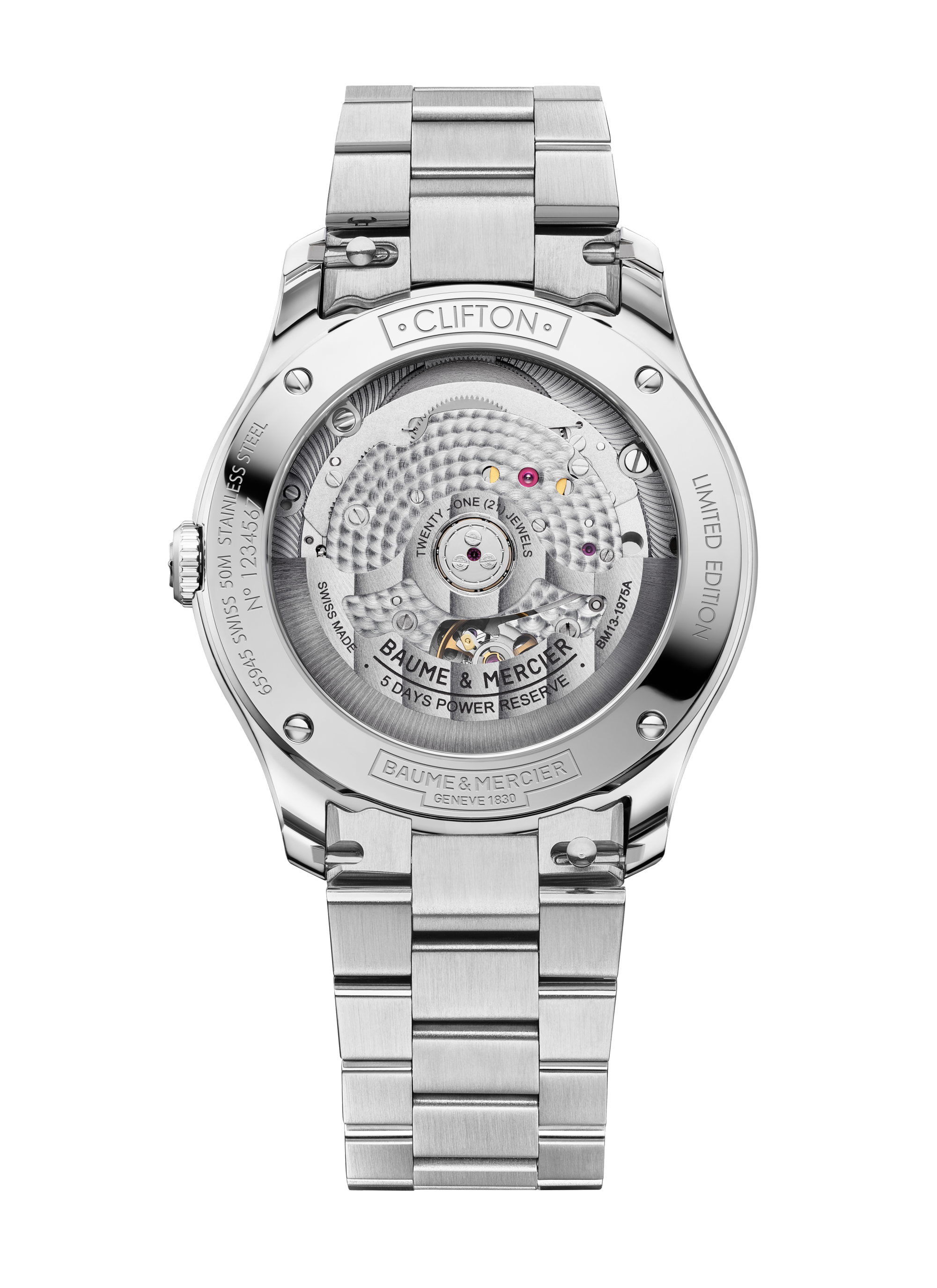 名士表（Baume & Mercier）Clifton 10870 男士腕表 Back