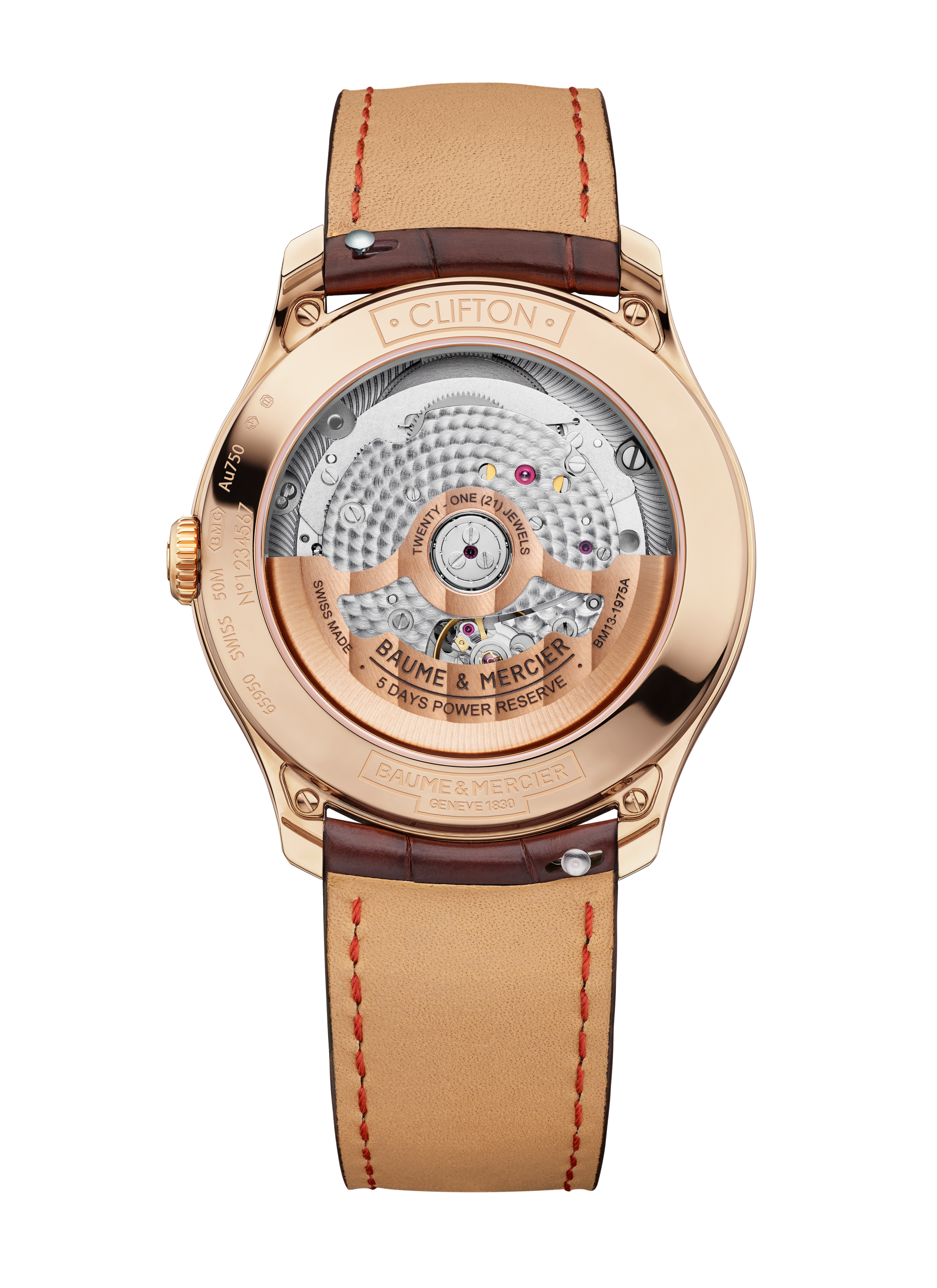 名士表(Baume & Mercier)Clifton 10802 男士腕表 Back