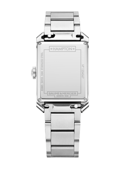 名士表（Baume & Mercier）Hampton 10740 男士腕表 Back