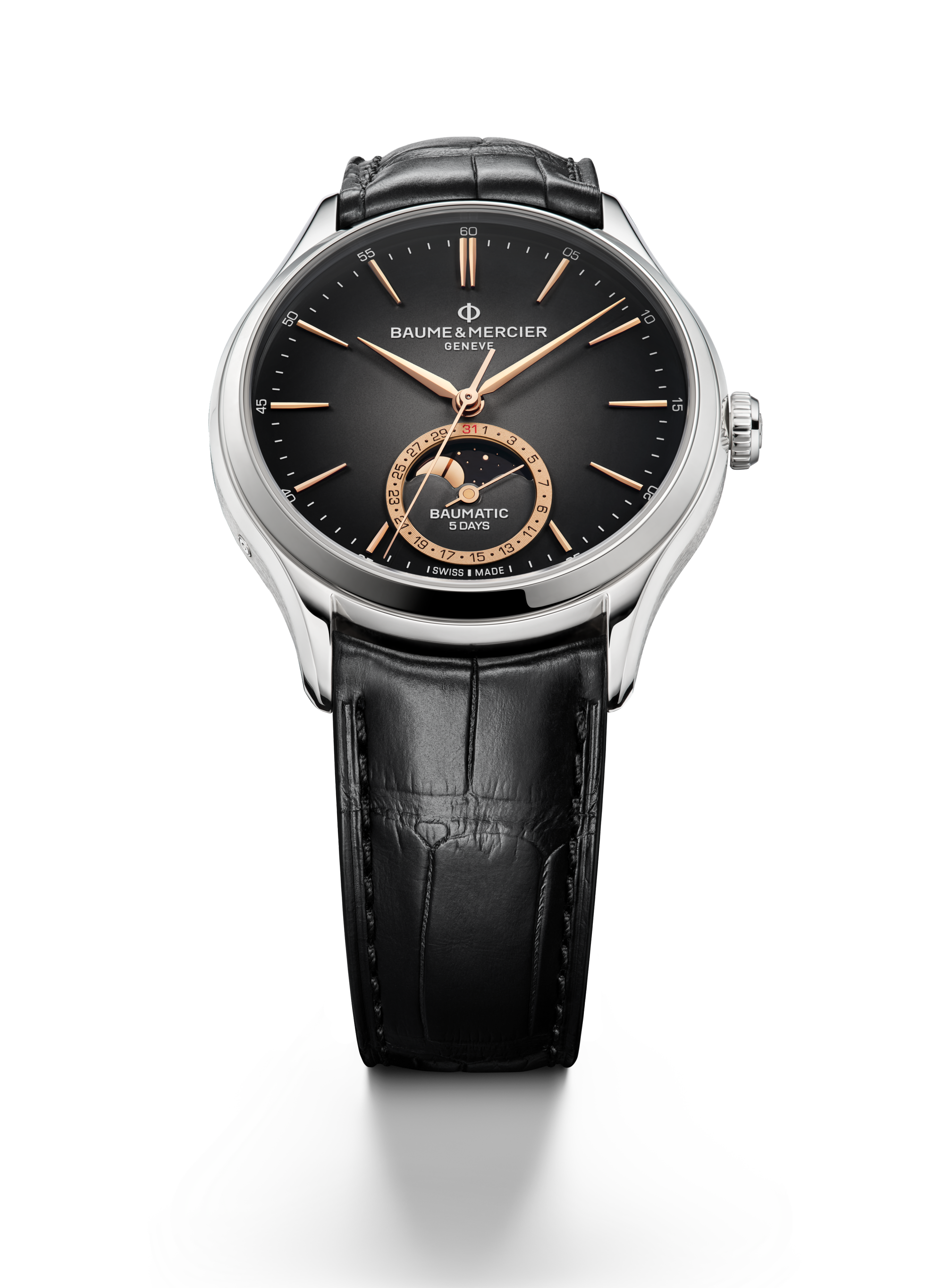 名士表(Baume & Mercier)Clifton 10758 男士腕表 High Angle
